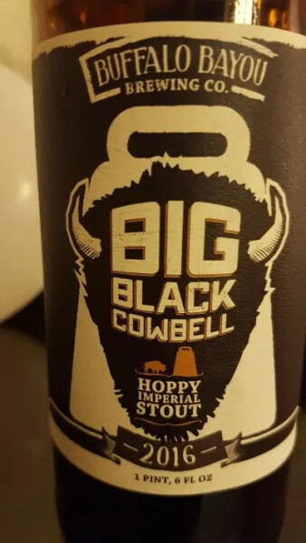 Buffalo Bayou Brewing Big Black Cowbell