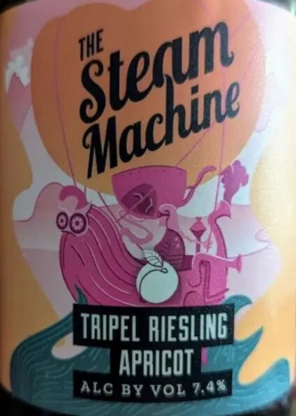 Steam Machine Brewing Co. Tripel Riesling Apricot