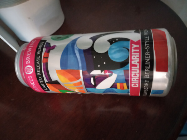 Orpheus Brewing Circularity Strawberry Berliner Weisse