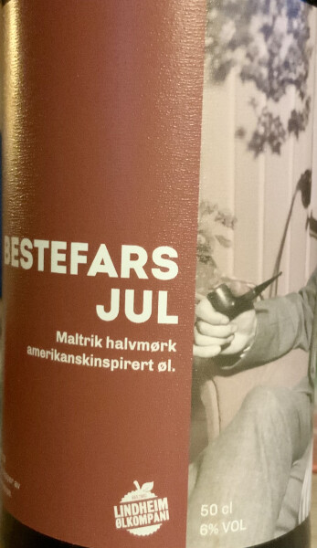 Lindheim Ølkompani Bestefars Jul