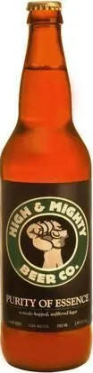 High & Mighty Beer Co Purity of Essence