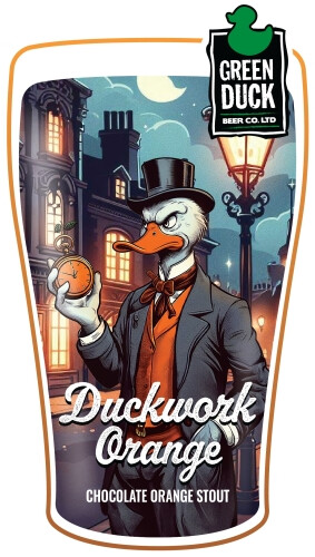 Green Duck Beer Co. Duckwork Orange