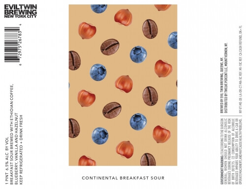 Evil Twin Brewing NYC Continental Breakfast Sour