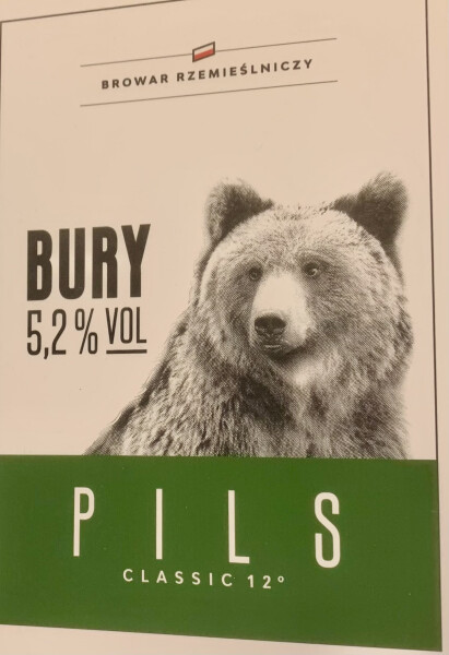 Browar Bury Pils Classic 12°