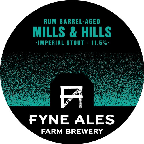 Fyne Ales Mills & Hills - Rum BA