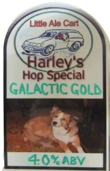 Little Ale Cart Harley's Hop Special Galactic Gold