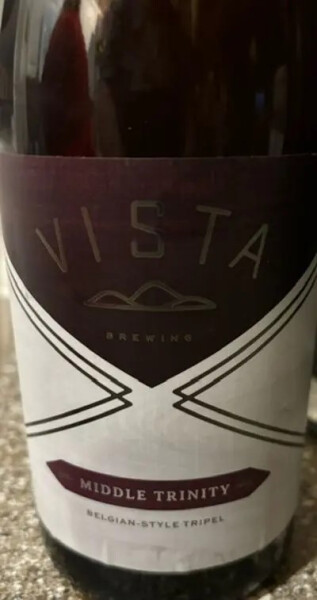 Vista Brewing Middle Trinity
