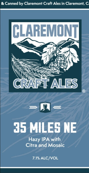 Claremont Craft Ales 35 Miles NE