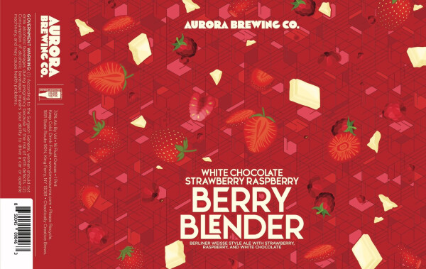 Aurora Brewing Company White Chocolate Berry Blender