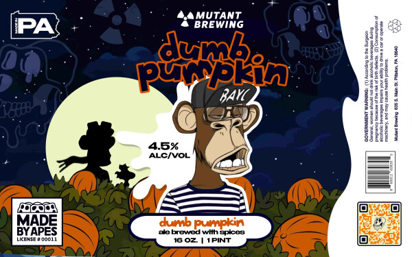 Mutant Brewing Dumb Pumpkin Ale