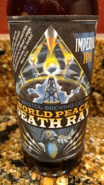 Bristol Brewing Company World Peace Death Ray Imperial IPA