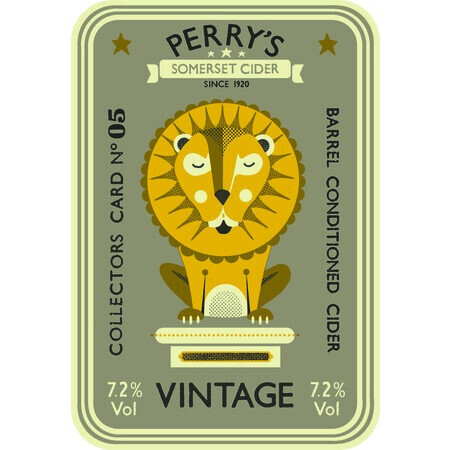 Perry's Cider Collectors Card #05 Vintage
