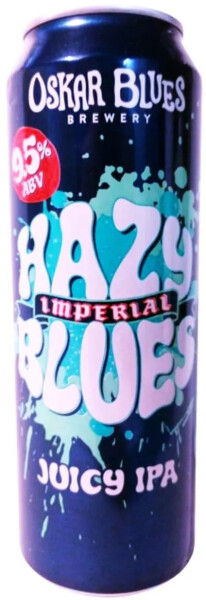 Oskar Blues Brewery Imperial Hazy Blues