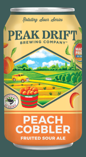 Peak Drift Brewing Company Peach Cobbler Sour