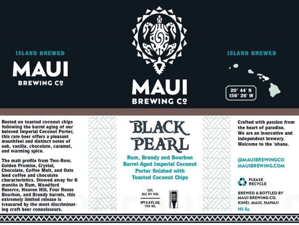 Maui Brewing Company Black Pearl (2016)