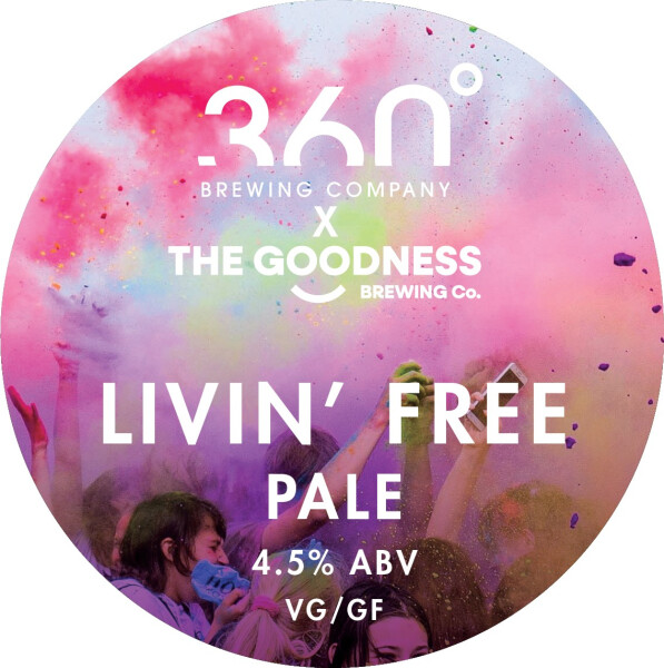 360° Brewing Company Livin' Free