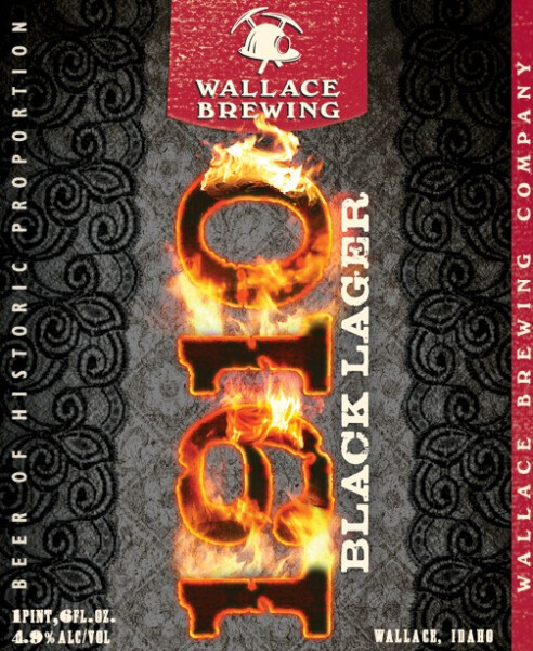 Wallace Brewing Company 1910 Black Lager