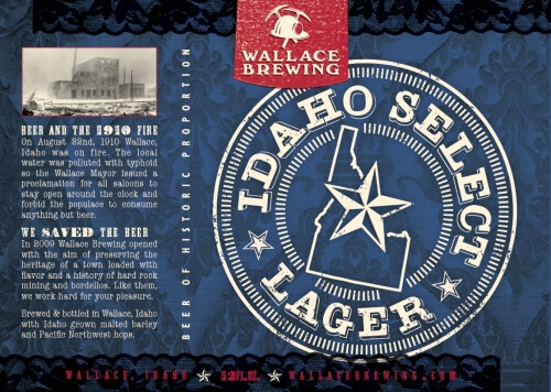 Wallace Brewing Company Idaho Select Lager