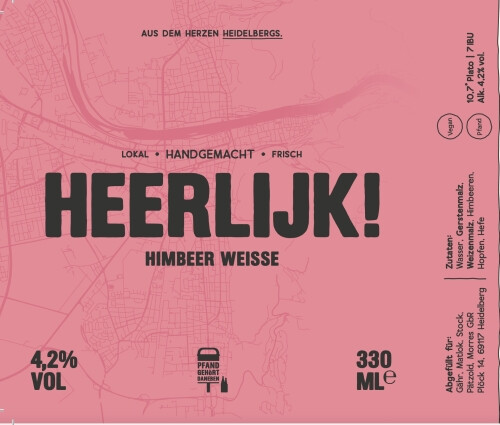 Heerlijk Heidelberg Himbeer Weisse