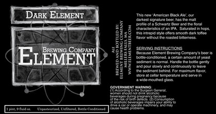 Element Brewing Company Dark Element