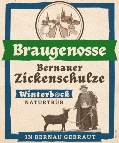 Bernauer Braugenossenschaft Zickenschulze Winterbock