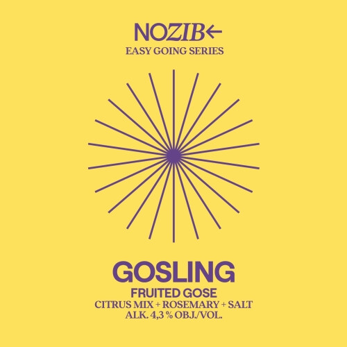 NOZIB Special Brews Easy Going Series: Gosling