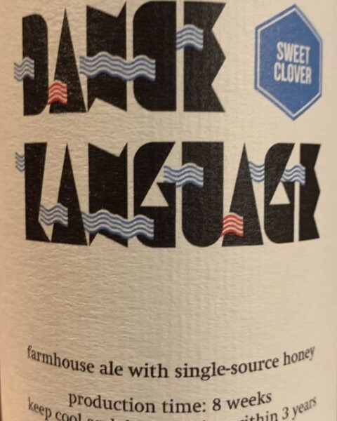 Oxbow Brewing Company Dance Language - Sweet Clover