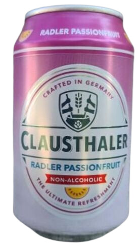 Clausthaler Radler Passionfruit