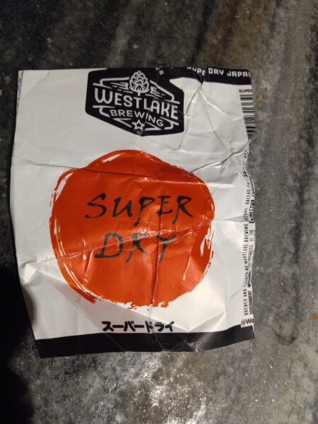 Westlake Brewing Company Westlake Super Dry