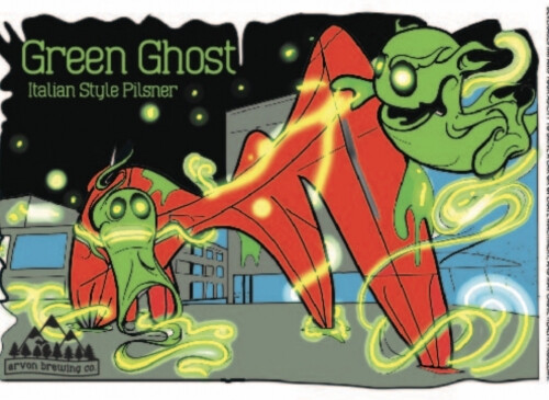 Arvon Brewing Co. Green Ghost