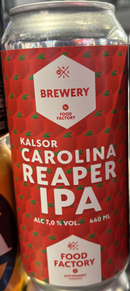 Food Factory Brewery Kalsor Carolina Reaper IPA