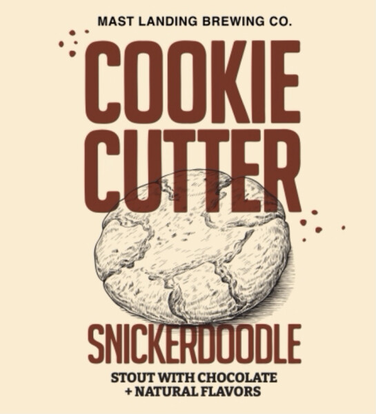 Mast Landing Brewing Company Cookie Cutter