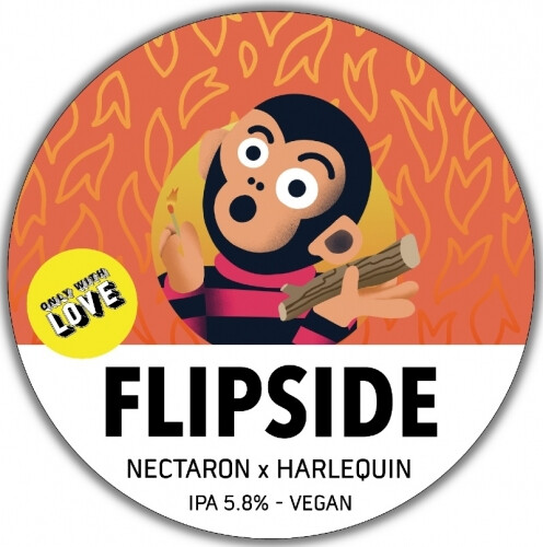 Only With Love Flipside Nectaron x Harlequin IPA