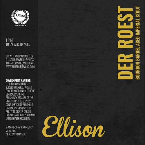 Ellison Brewery + Spirits Der Roest