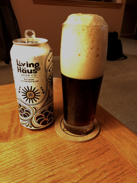 Living Häus Beer Co Reuben