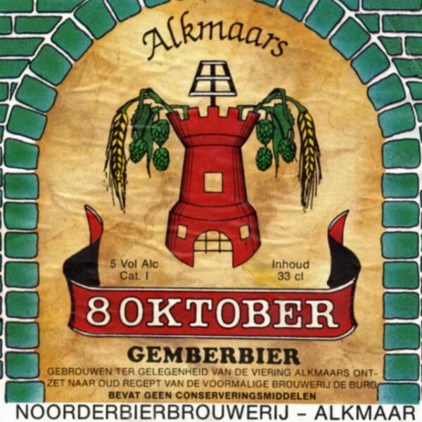 Noorder Bierbrouwerij Alkmaar 8 Oktober - Alkmaars Gemberbier