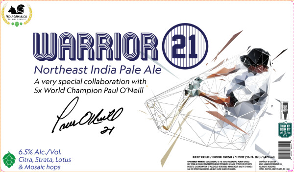 Wolf And Warrior Brewing Company Warrior 21