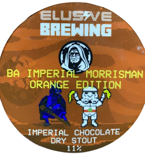 Elusive Brewing Imperial Morrisman - BA Orange Edition