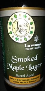 Jack's Abby Craft Lagers Smoked Maple Lager - Barrel Aged