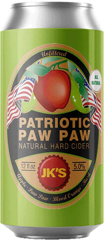 JK's Farmhouse Ciders Patriotic Paw Paw