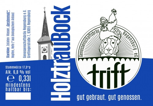 Genossenschaftsbräu Regensburg (trift) HolztrauBock