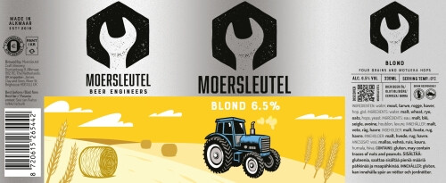 Moersleutel Craft Brewery Blond