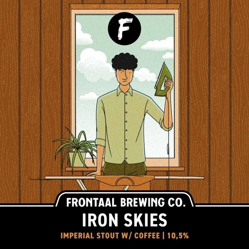 Brouwerij Frontaal Iron Skies
