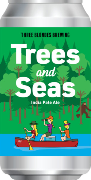 Three Blondes Brewing Trees and Seas