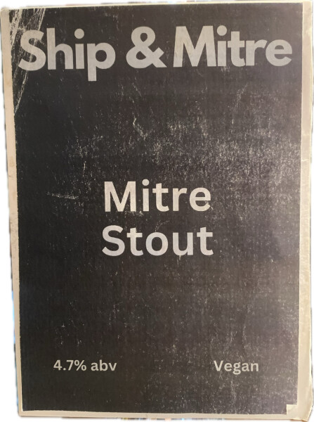 Flagship Beer Ship & Mitre - Mitre Stout