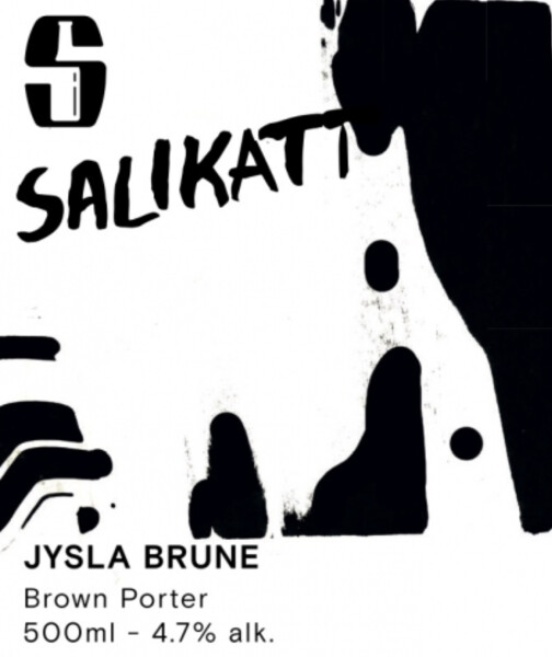 Salikatt Bryggeri Jysla Brune