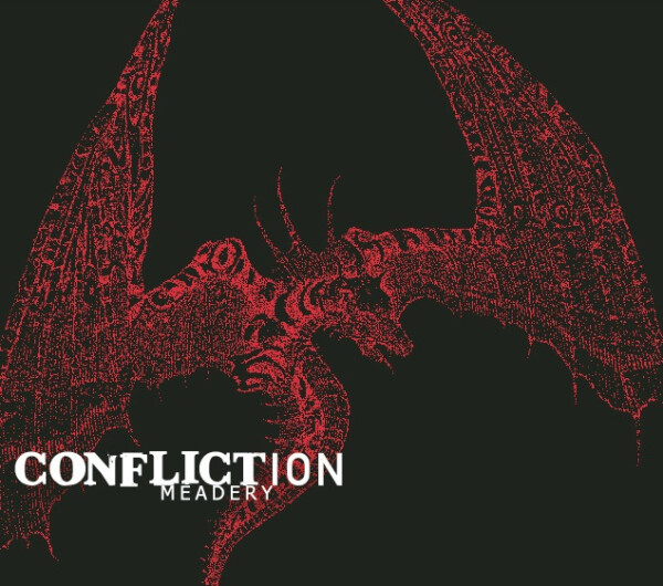 Confliction Meadery Raspberry Mead: Whiskey Barrel-Aged