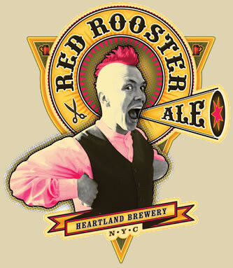 Heartland Brewery (Greenpoint Beer Works) Red Rooster Ale