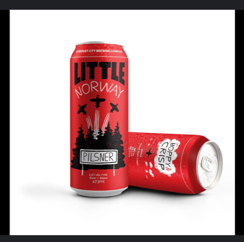 Sawdust City Brewing Company Little Norway Pilsner