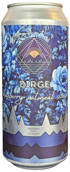 Polyrhythm Brewing Dirge Blueberry Oatmeal Stout